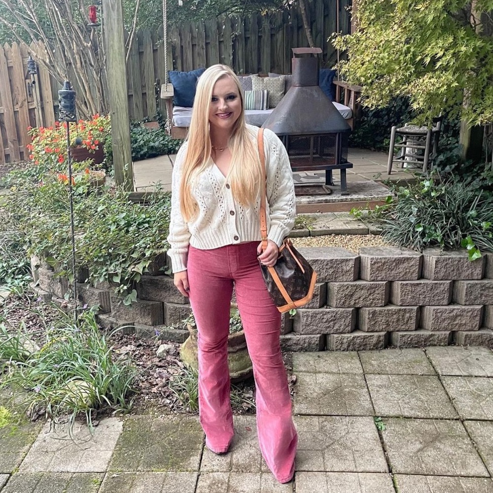 Free People Red Corduroy Jeans